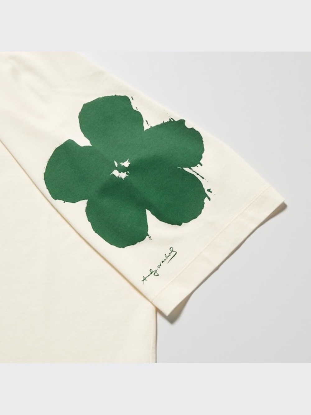 NWT Uniqlo UT Archive Andy Warhol Flowers Collection graphic t-shirt size M - Picture 3 of 4